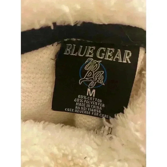 Women's Multicolor Sherpa Hoodie Size M Casual Winter - Picture 3 of 3